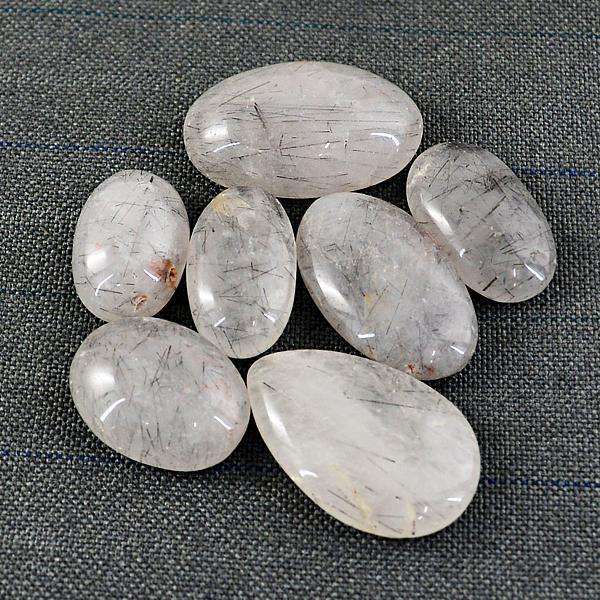 gemsmore:Genuine Amazing Rutile Quartz Untreated Loose Gemstone Lot