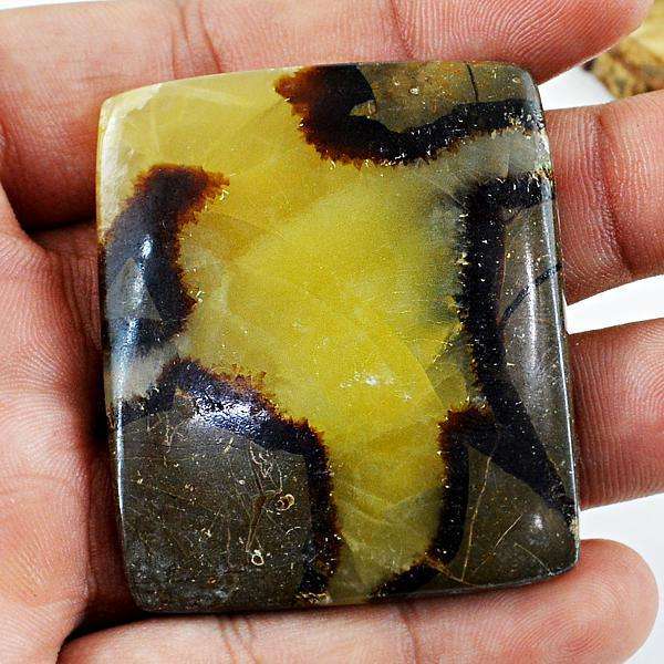 gemsmore:Genuine Amazing Septarian Agate Untreated Loose Gemstone