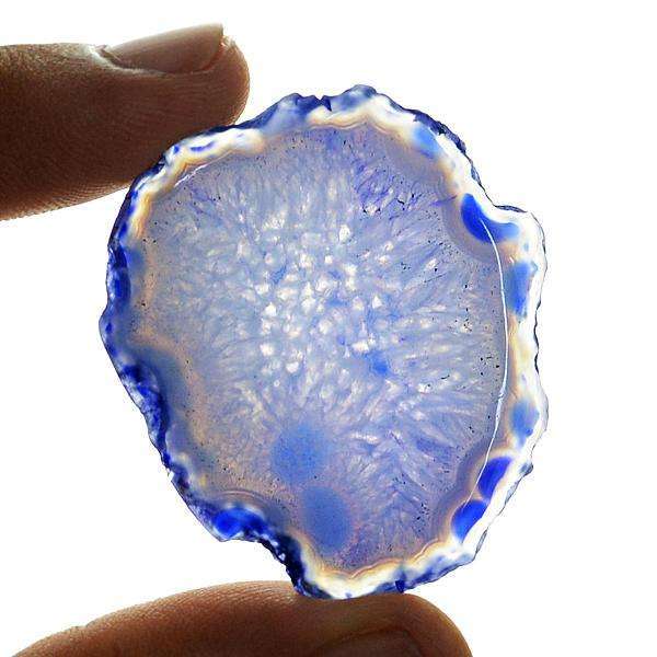 gemsmore:Genuine Amazing Slice Agate Untreated Loose Gemstone