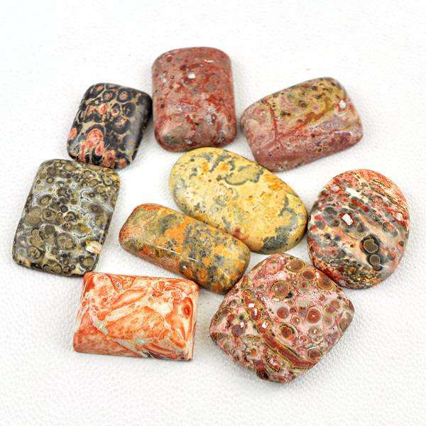 gemsmore:Genuine Amazing Snake Skin Jasper Loose Gemstone Lot