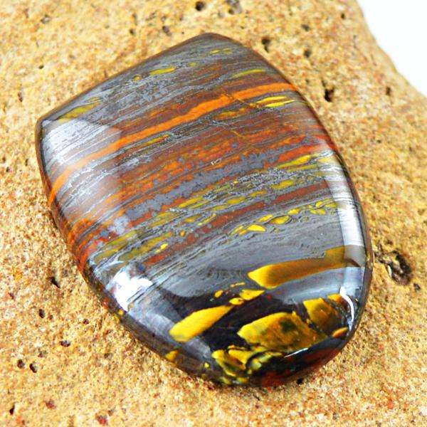 gemsmore:Genuine Amazing Tiger Eye Untrerated Loose Gemstone