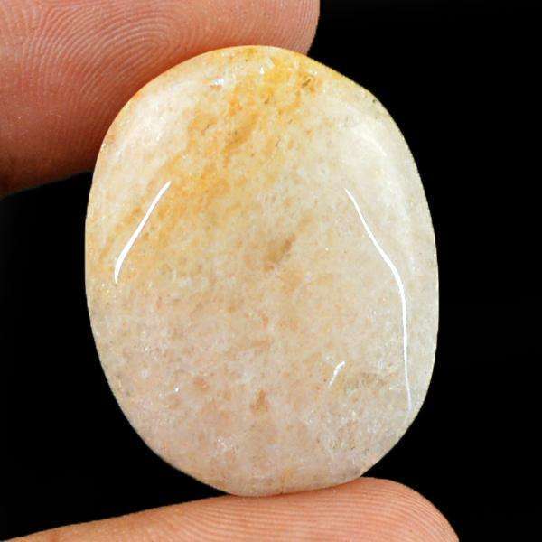 gemsmore:Genuine Aventurine Oval Shape Loose Gemstone