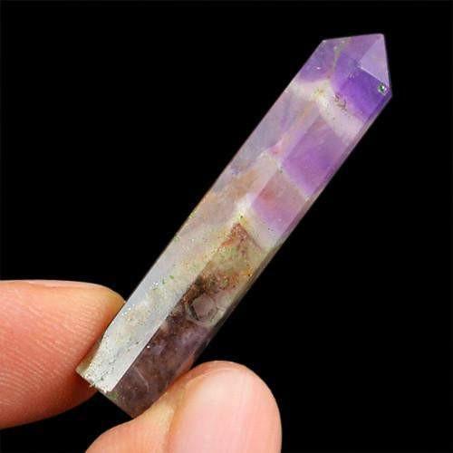 gemsmore:Genuine Bi Color Amethyst Healing Point