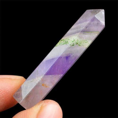 gemsmore:Genuine Bi Color Amethyst Healing Point