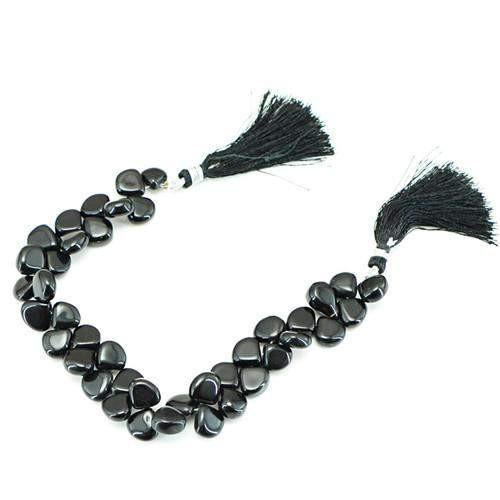 gemsmore:Genuine Black Onyx AAA Gemstone Strand