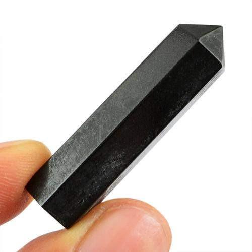 gemsmore:Genuine Black Spinel Healing Point