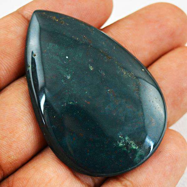 gemsmore:Genuine Bloodstone Pear Shape Untreated Loose Gemstone