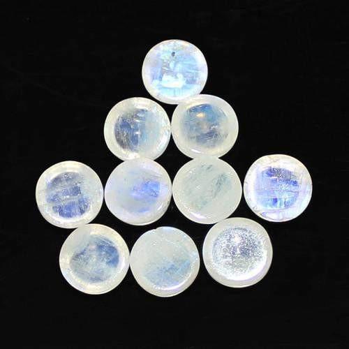 gemsmore:Genuine Blue Color Flash Moonstone Gemstone Lot