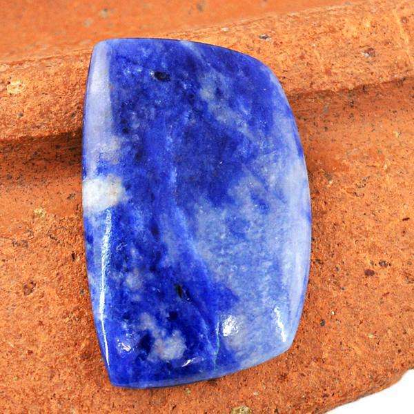 gemsmore:Genuine Blue Sodalite Untreated Loose Gemstone
