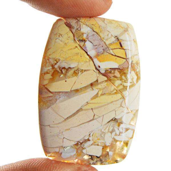 gemsmore:Genuine Brecciated Mookaite Untreated Loose Gemstone