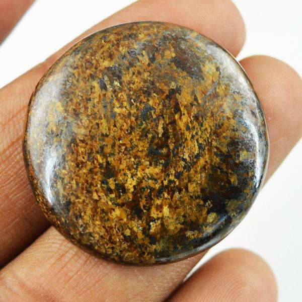 gemsmore:Genuine Bronzite Round Shape Untreated Loose Gemstone