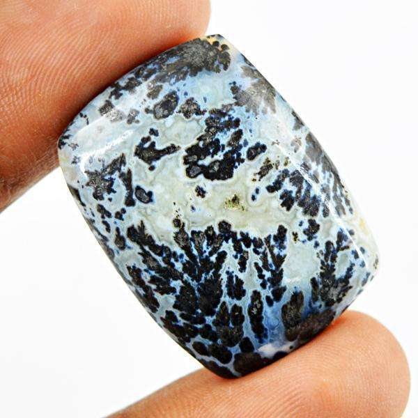 gemsmore:Genuine Dendrite Opal Untreated Loose Gemstone