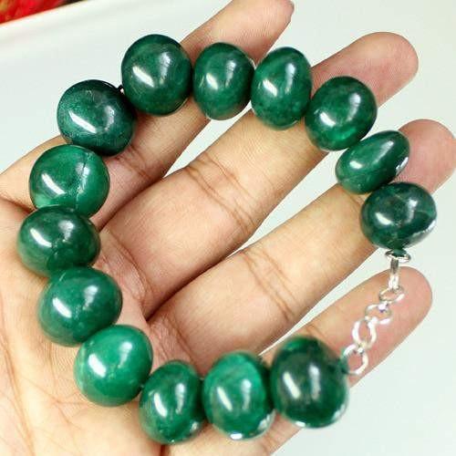 gemsmore:Genuine Emerald Bracelet - New Design