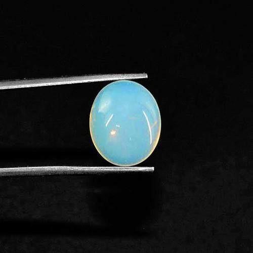 gemsmore:Genuine Ethopian Opal Oval Shaped Gemstone