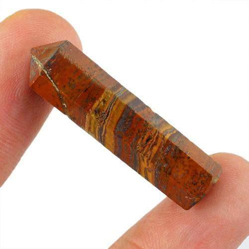 gemsmore:Genuine Golden Tiger Eye Healing Point