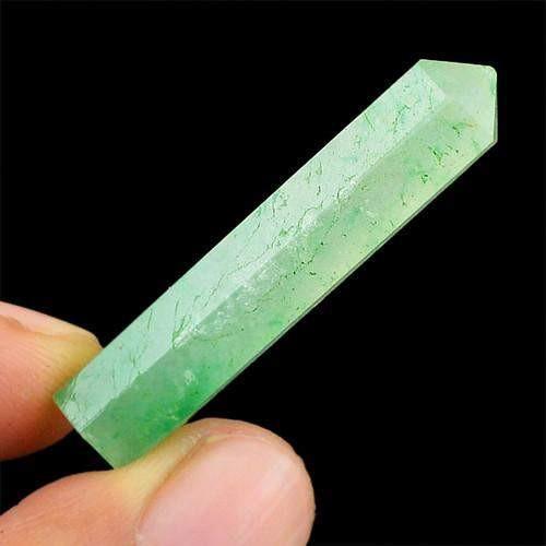 gemsmore:Genuine Green Aquamarine Healing Point