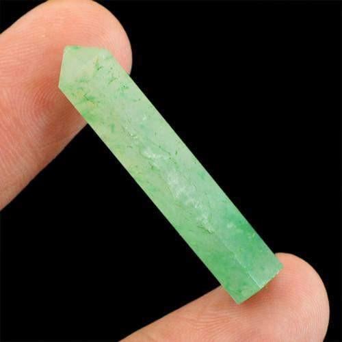 gemsmore:Genuine Green Aquamarine Healing Point