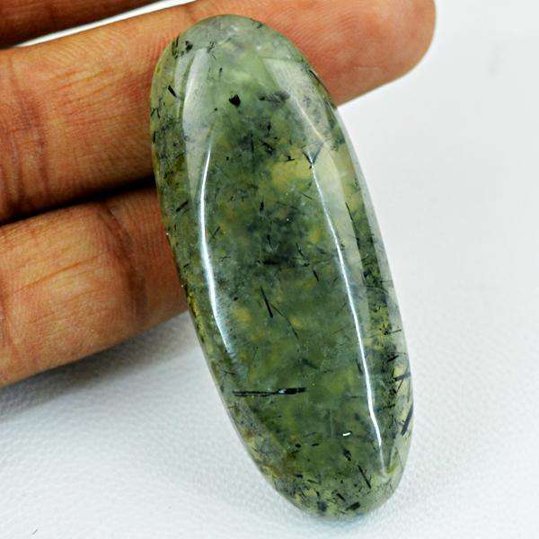 gemsmore:Genuine Green Phrenite Untreated Loose Gemstone