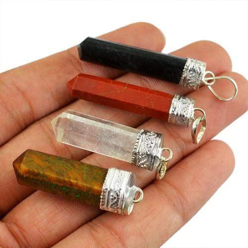 gemsmore:Genuine Healing Point Pendant Lot