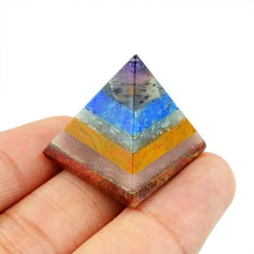 gemsmore:Genuine Multi Gems Healing Pyramid