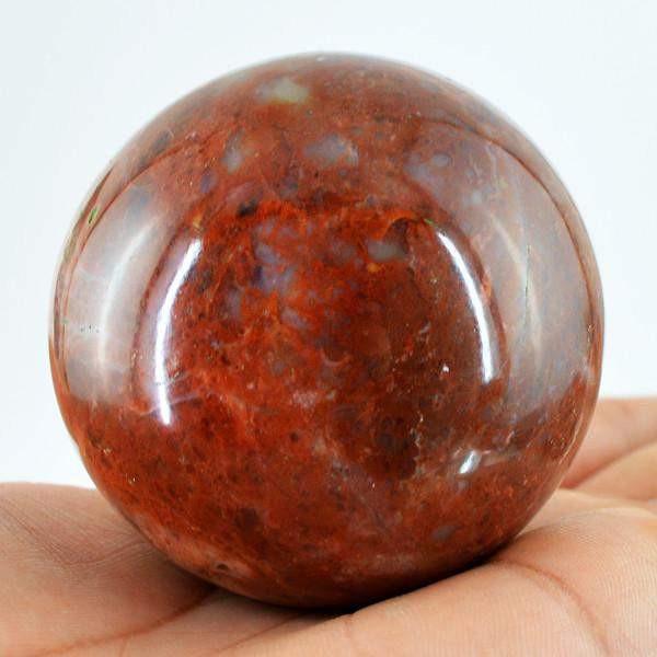 gemsmore:Genuine Natural Brown Ocean Jasper Reiki Healing Ball