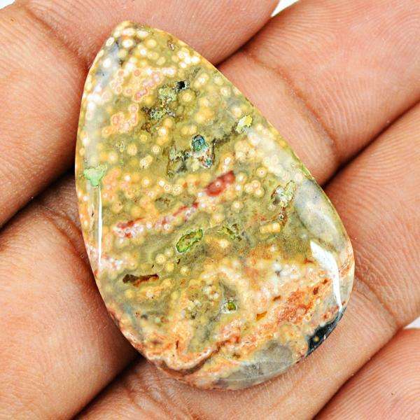 gemsmore:Genuine Ocean Jasper Untreated Loose Gemstone