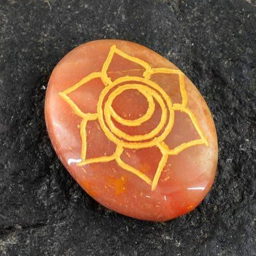 gemsmore:Genuine Orange Aventurine Chakra Untreated Gemstone