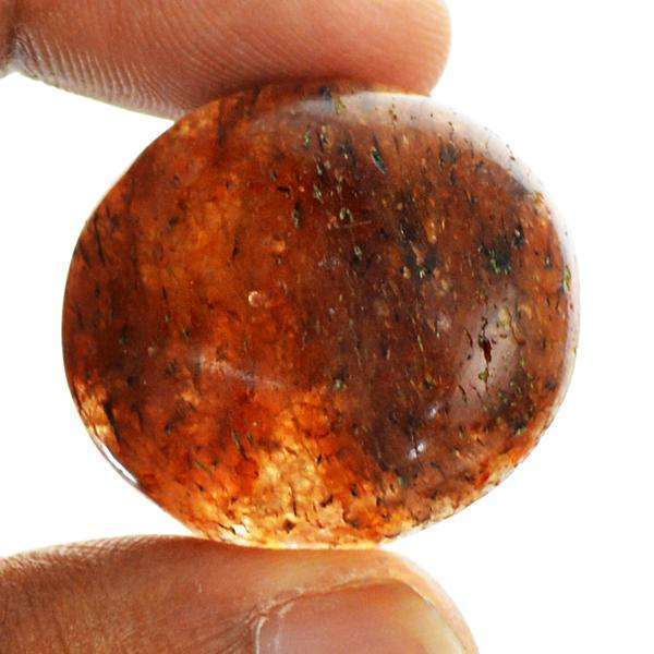 gemsmore:Genuine Oval Shape Aventurine Untreated Loose Gemstone