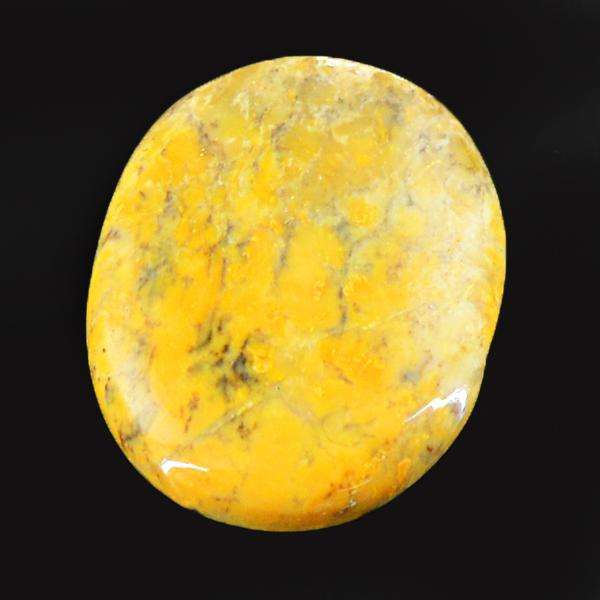 gemsmore:Genuine Oval Shape Jasper Untreated Loose Gemstone