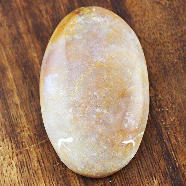 gemsmore:Genuine Oval Shape Ocean Jasper Untreated Loose Gemstone