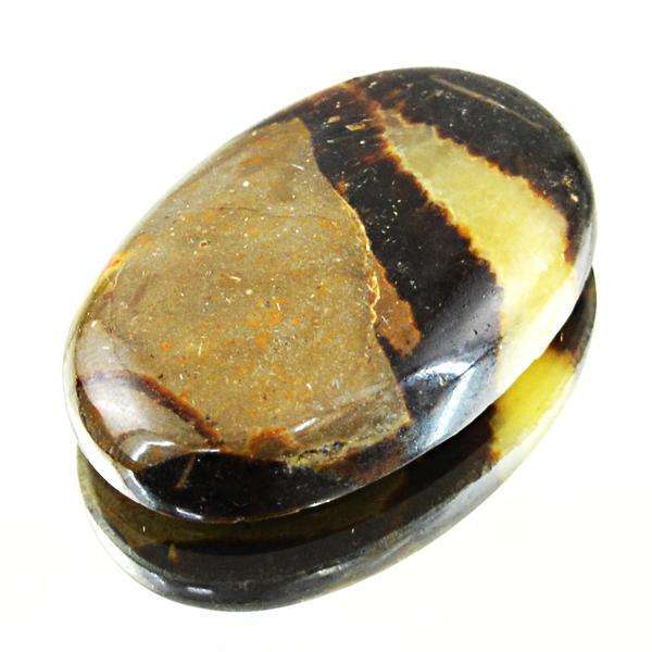gemsmore:Genuine Oval Shape Septarian Agate Untreated Loose Gemstone
