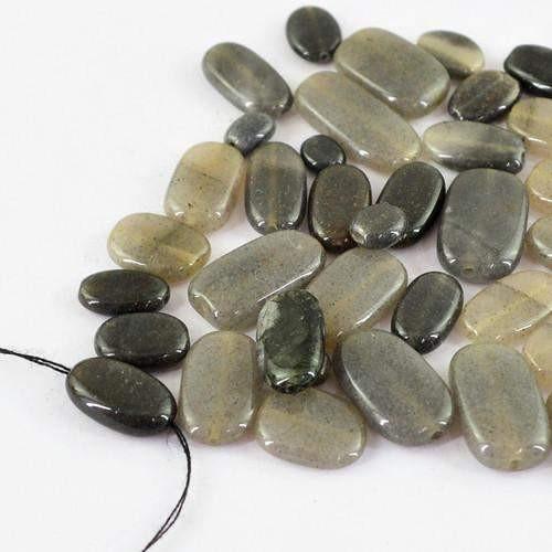 gemsmore:Genuine Oval Shaped Jasper Drilled Gemstone Lot