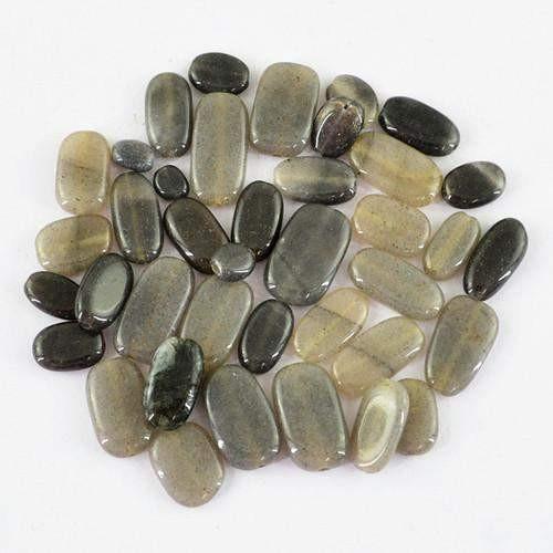 gemsmore:Genuine Oval Shaped Jasper Drilled Gemstone Lot