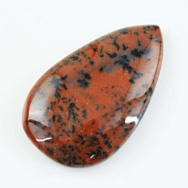 gemsmore:Genuine Pear Shape Dendrite Opal Untreated Loose Gemstone