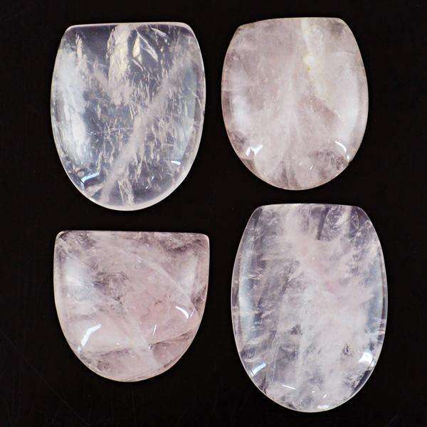 gemsmore:Genuine Pink Rose Quartz Loose Gemstone Lot