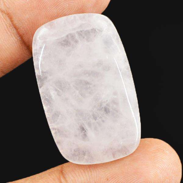 gemsmore:Genuine Pink Rose Quartz Untreated Gemstone Loose