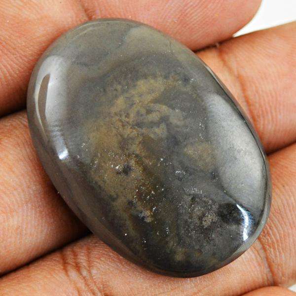 gemsmore:Genuine Polygram Jasper Oval Shape Untreated Loose Gemstone