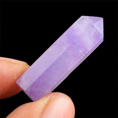 gemsmore:Genuine Purple Amethyst Healing Point