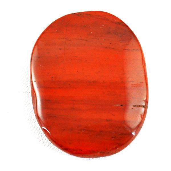 gemsmore:Genuine Red Jasper Oval Shape Loose Gemstone