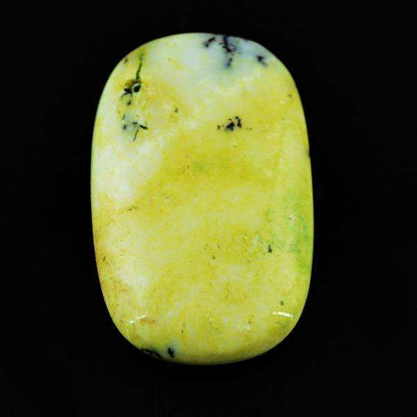 gemsmore:Genuine Untreated Dendrite Opal Loose Gemstone