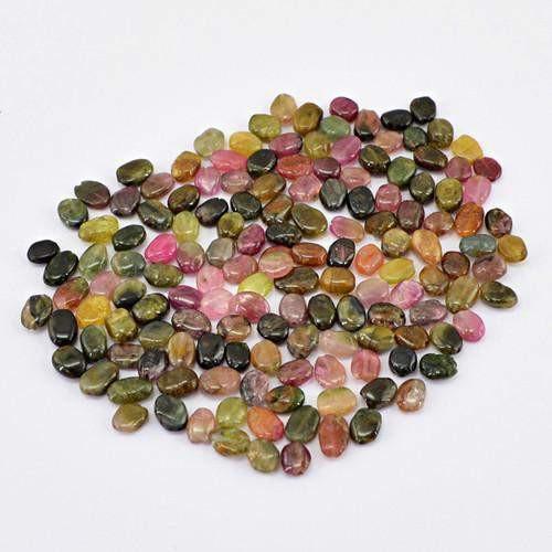 gemsmore:Genuine Watermelon Tourmaline Drilled Beads Lot