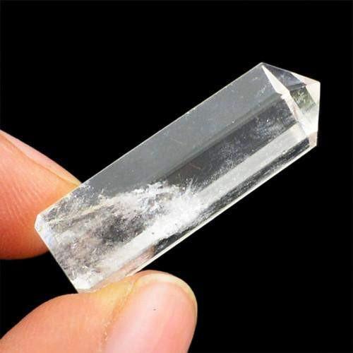 gemsmore:Genuine White Quartz Healing Point