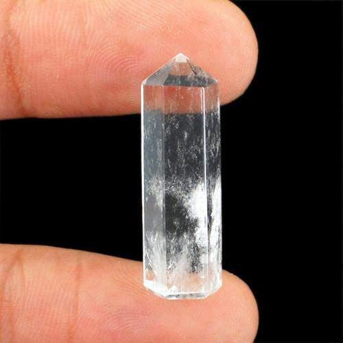 gemsmore:Genuine White Quartz Healing Point