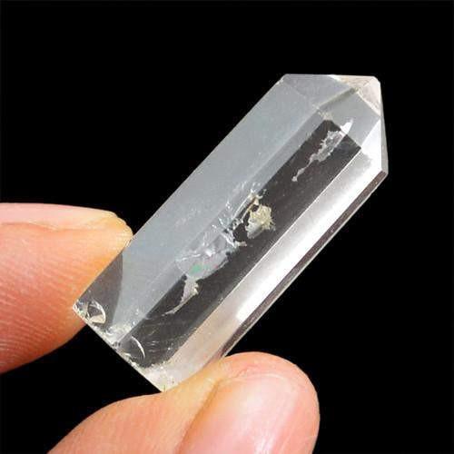 gemsmore:Genuine White Quartz Healing Point