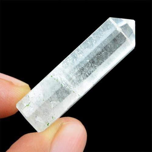 gemsmore:Genuine White Quartz Healing Point