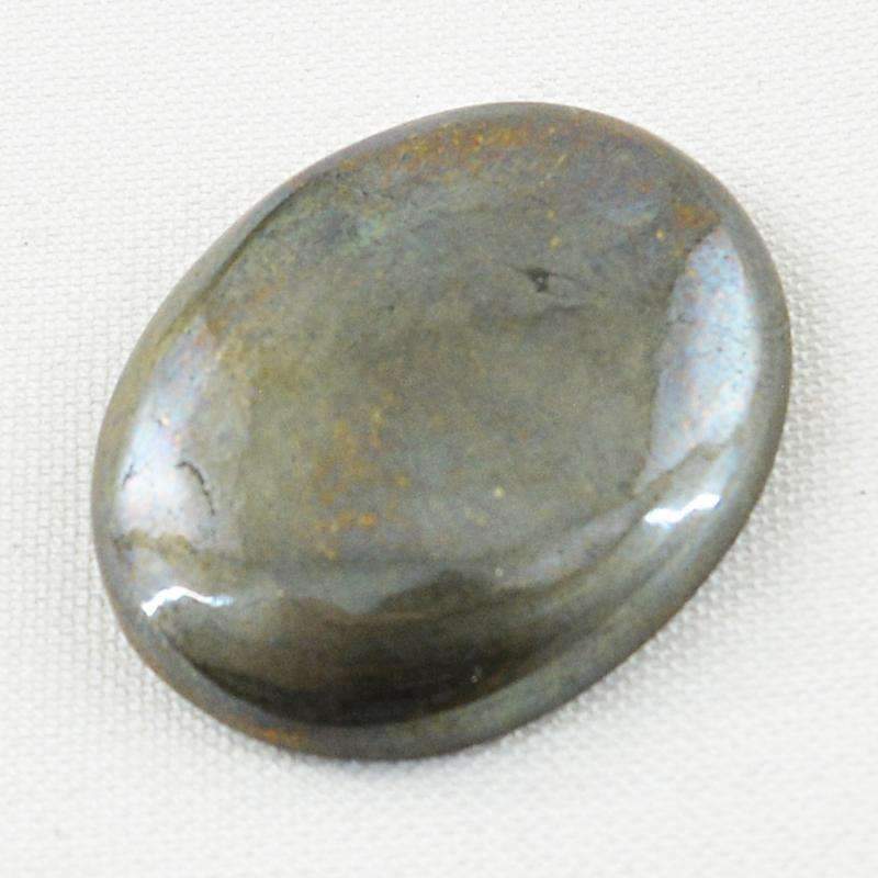 gemsmore:Golden Hematite Gemstone Natural Oval Shape