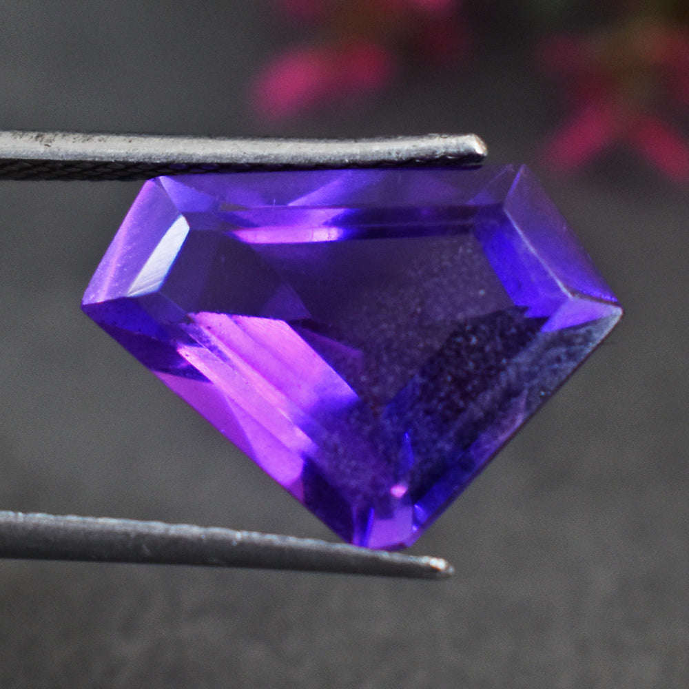 gemsmore:Gorgeous 9 Cts  Genuine Amethyst Gemstone