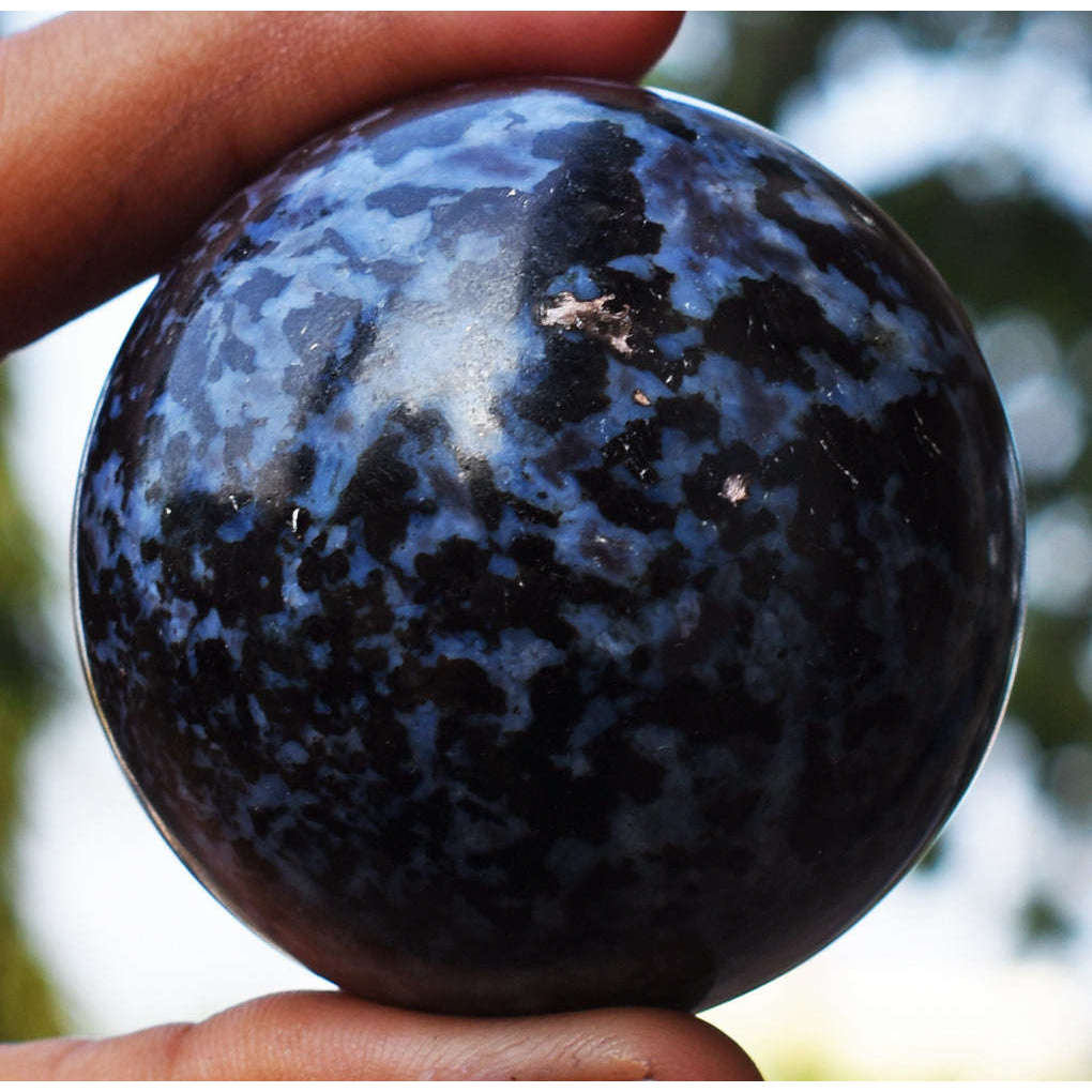gemsmore:Gorgeous Gabrella Jasper Carved Healing Sphere
