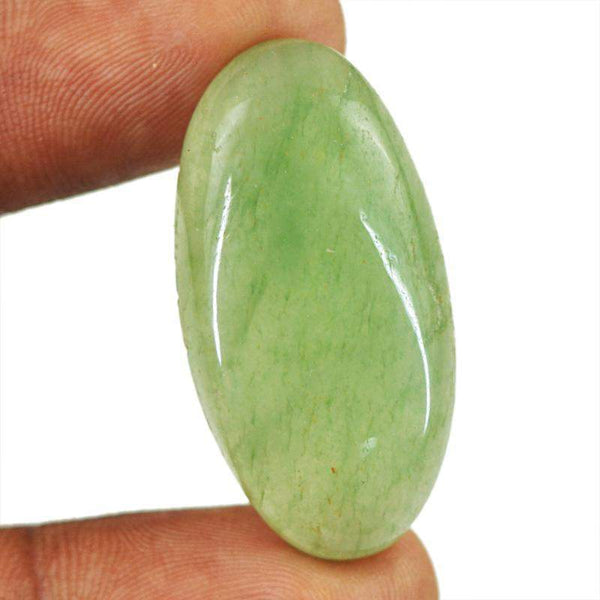 gemsmore:Green Aquamarine Natural Oval Shape Gemstone