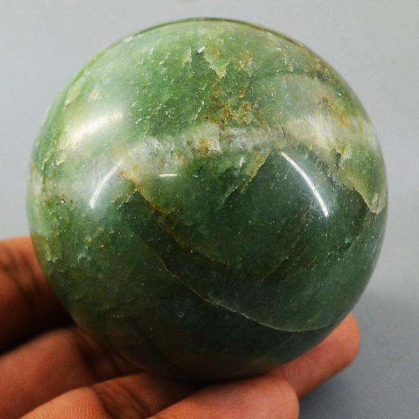gemsmore:Hand carved Green Aventurine Healing Ball